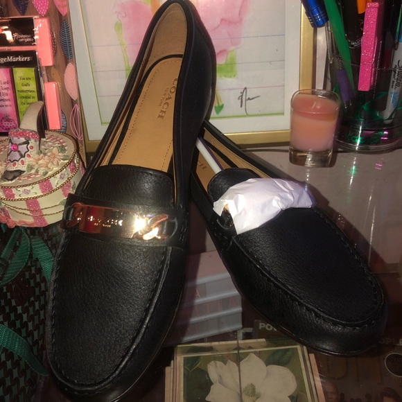 COACH Kimmie Leather Loafers Size 10 (2nd Pair 👠) - Picture 6 of 8